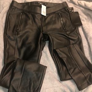 Agaci faux leather pants